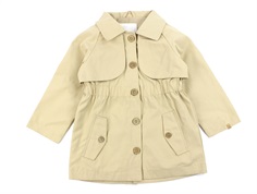 Lil Atelier warm sand trench coat jacket